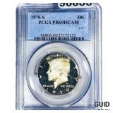 1970-S Kennedy Half Dollar PCGS PR69 DCAM