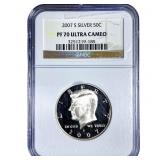 2007-S Kennedy Half Dollar NGC PF70 Ultra Cameo