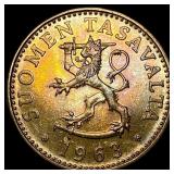 1963S FInland 50 Pennia