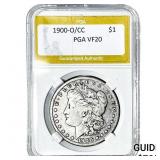 1900-O/CC Morgan Silver Dollar PGA VF20