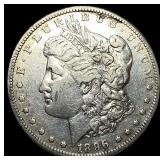1896-S Silver Morgan Dollar LIGHTLY CIRCULATED L