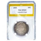 1893 Columbian Expo Half Dollar PGA MS64