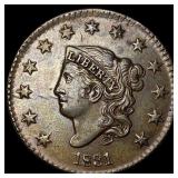 1831 Coronet Head Large Cent CLOSELY UNCIRCULATE