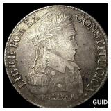 1831 PTS-JF Bolivia Silver 8 Soles