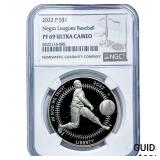 2022-P Negro Leagues Baseball Silver $1 NGC PF69
