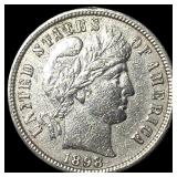 1898-S Silver Barber Dime CLOSELY  UNCIRCULATED
