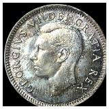 1952 Canada Silver 10 Cents