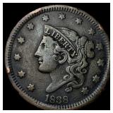 1838 Braided Hair Large Cent LIGHTLY CIRCULATED