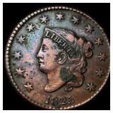 1825 Coronet Head Large Cent NEARLY UNCIRCULATED