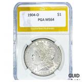 1904-O Morgan Silver Dollar PGA MS64