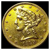 1898-S Gold $5 Liberty Head Half Eagle SUPERB GE