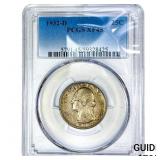 1932-D Washington Silver Quarter PCGS XF45