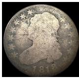1818 Capped Bust Silver Quarter LIGHTLY  CIRCULAT