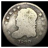 1830 Capped Bust Silver Half Dime NICELY  CIRCULA