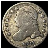 1834 Silver Capped Bust Dime LIGHTLY CIRCULATED