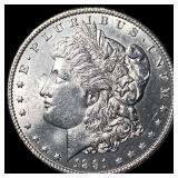 1891 Morgan Silver Dollar CLOSELY  UNCIRCULATED