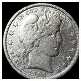 1906-D Silver Barber Half Dollar LIGHTLY  CIRCULA