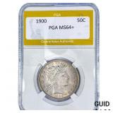 1900 Barber Half Dollar PGA MS64+