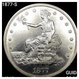 1877-S Silver Trade Dollar CHOICE BU