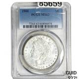 1900 Morgan Silver Dollar PCGS MS63