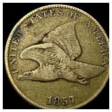 1857 Flying Eagle Cent LIGHTLY CIRCULATED LIGHTLY
