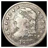 1833 Capped Bust Half Dime ABOUT UNCIRCULATED