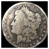 1894-O Silver Morgan Dollar NICELY CIRCULATED