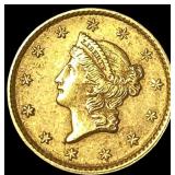 1851 Gold $1 Liberty Head Type 1 HIGH GRADE