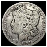 1894-O Silver Morgan Dollar LIGHTLY CIRCULATED