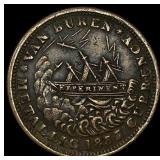 1837-1841 Van Buren/ Webster Ship Copper Hard Time