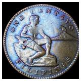 1940 US-Philippines One Centavo GEM BU GEM BU