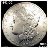1893-CC Morgan Silver Dollar CLOSELY UNCIRCULATED