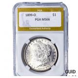 1899-O Morgan Silver Dollar PGA MS66