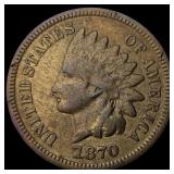 1870 Indian Head Cent CLOSELY UNCIRCULATED