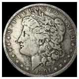1891-O Silver Morgan Dollar NEARLY UNCIRCULATED