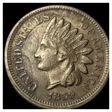 1859 Indian Head Cent CLOSELY UNCIRCULATED CLOSEL