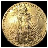 1910-D Gold $20 Saint-Gaudens Double Eagle UNCIR