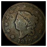 1819 Coronet Head Large Cent NICELY CIRCULATED N