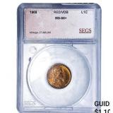 1909 Wheat Cent SEGS MS66+