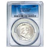 1959 Franklin Half Dollar PCGS MS65