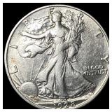 1928-S Silver Walking Liberty Half Dollar CLOSELY