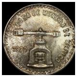 1979 Mexico Silver 1 Onza Libertad Proof GEM BU