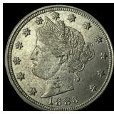 1883 Liberty Head Nickel No Cents UNCIRCULATED