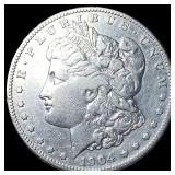 1904-S Silver Morgan Dollar NEARLY  UNCIRCULATED