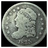 1835 Capped Bust Half Dime NICELY CIRCULATED