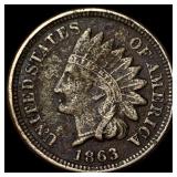 1863 Indian Head Cent NICELY CIRCULATED