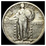 1924-D Silver Standing Liberty Quarter LIGHTLY C