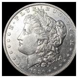 1880-O Micro O Silver Morgan Dollar CHOICE AU CHO