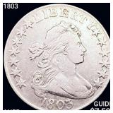 1803 Draped Bust Half Dollar HIGH GRADE