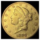 1882-S Liberty Head Double Eagle $20 Gold CLOSEL